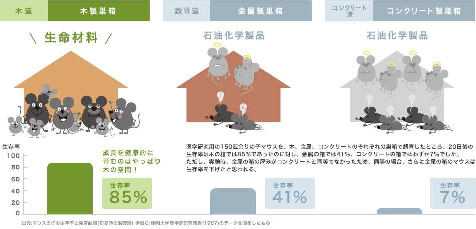 成長を健康的に育むのはやっぱり木の空間!